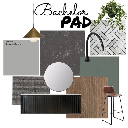 Bachelor Pad Interior Design Mood Board by MadsG on Style Sourcebook