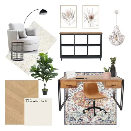 homey study Interior Design Mood Board by elysiajane on Style Sourcebook