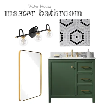 Water House - Master Bathroom Interior Design Mood Board by Gabby Francisco on Style Sourcebook