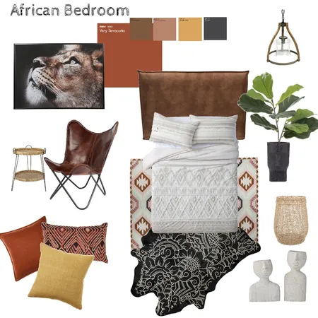 African 1 Interior Design Mood Board by olgaluciagil on Style Sourcebook