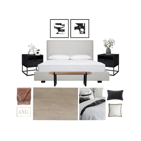 MASTER SUITE Interior Design Mood Board by AML INTERIORS on Style Sourcebook