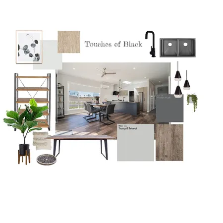 Touches of Black Interior Design Mood Board by Holli on Style Sourcebook