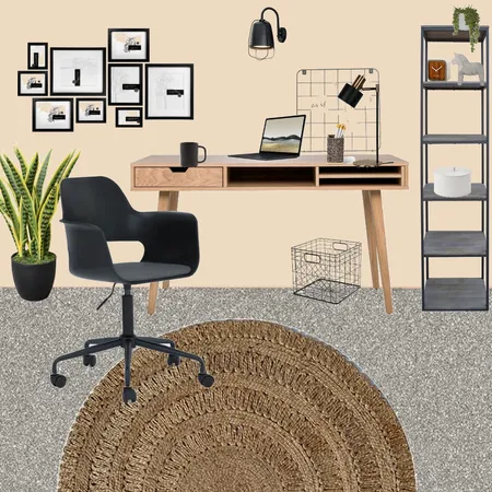 המשרד הביתי של נירית 1 Interior Design Mood Board by Kravit on Style Sourcebook