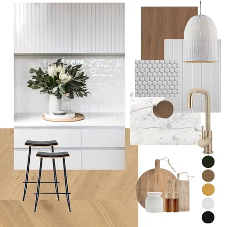 Modern Kitchen Interior Design Mood Board by Harluxe Interiors on Style Sourcebook