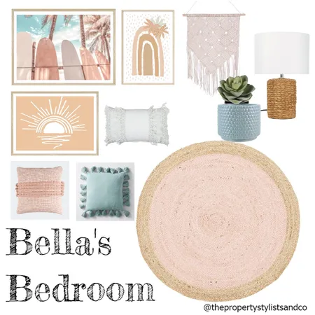 Bella's Bedroom- Beaconsfield Interior Design Mood Board by The Property Stylists & Co on Style Sourcebook