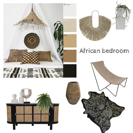 African style Interior Design Mood Board by olgaluciagil on Style Sourcebook