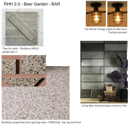 RHH Beer Garden BAR Interior Design Mood Board by Design Miss M on Style Sourcebook