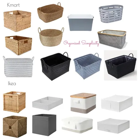 Baskets Interior Design Mood Board by Organised Simplicity on Style Sourcebook