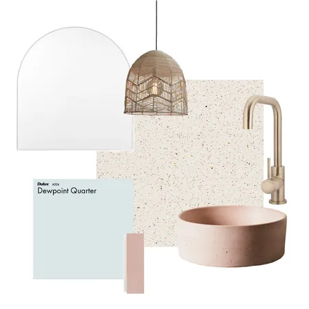 pink bathroom Interior Design Mood Board by Olivia Owen Interiors on Style Sourcebook