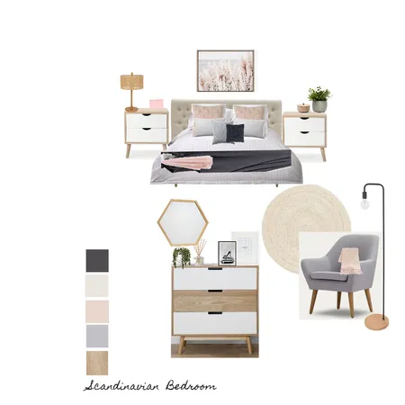 Angela's bedroom - layout Interior Design Mood Board by mtammyb on Style Sourcebook
