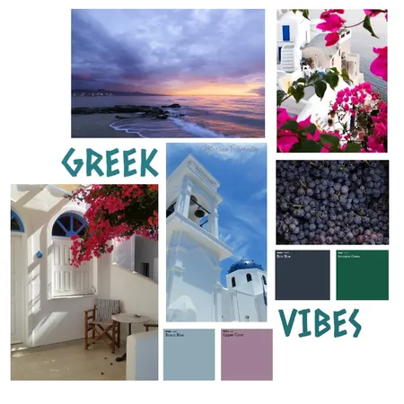 Greek Vibes Interior Design Mood Board by Marina Yates on Style Sourcebook