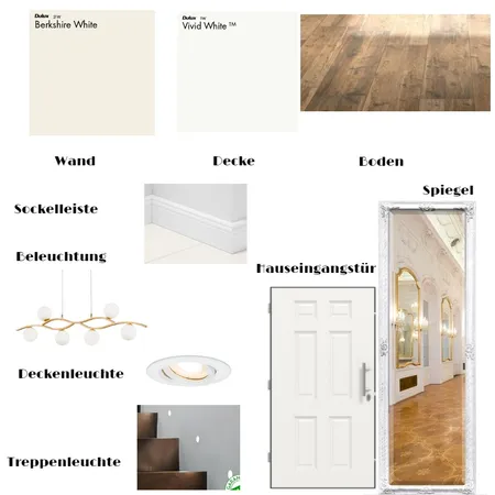 Aufgabe 7 Flur Interior Design Mood Board by Anne on Style Sourcebook