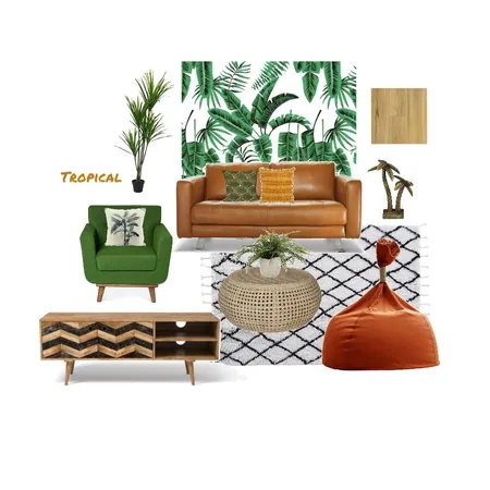 Tropical Mood board Interior Design Mood Board by Corleen on Style Sourcebook