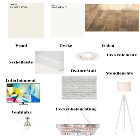 Aufgabe 7 Wohnzimmer/Leseecke Interior Design Mood Board by Anne on Style Sourcebook