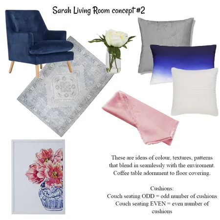 Sarah Living #2 Interior Design Mood Board by SimoneSara on Style Sourcebook