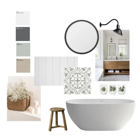Modern Farmhouse 1 Interior Design Mood Board by livg on Style Sourcebook