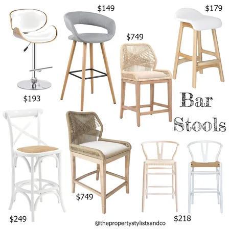 Bar stool Interior Design Mood Board by The Property Stylists & Co on Style Sourcebook