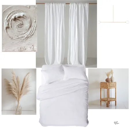 Minimalistic Bedroom Interior Design Mood Board by Polina on Style Sourcebook