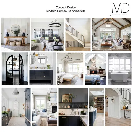 Modern Farmhouse Interior Design Mood Board by CoastalStyling on Style Sourcebook