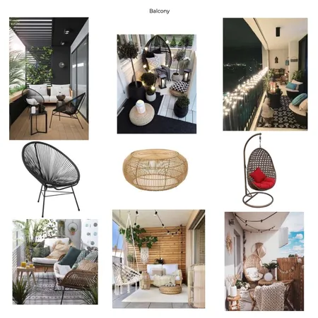 Balcony Ideas Interior Design Mood Board by Wildflower Property Styling on Style Sourcebook