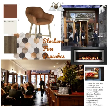 Pancake Shop1 Interior Design Mood Board by ceciliamao on Style Sourcebook