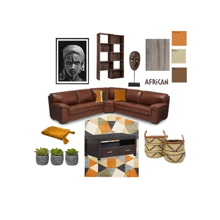 African Mood board Interior Design Mood Board by Corleen on Style Sourcebook
