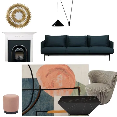 Sitting Room Interior Design Mood Board by The Stylin Tribe on Style Sourcebook