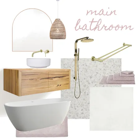 Main Bathroom Interior Design Mood Board by Sammi-lav on Style Sourcebook