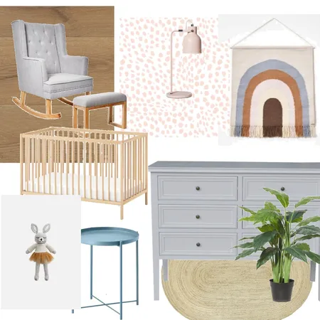 Leah's baby room Interior Design Mood Board by Melsy on Style Sourcebook