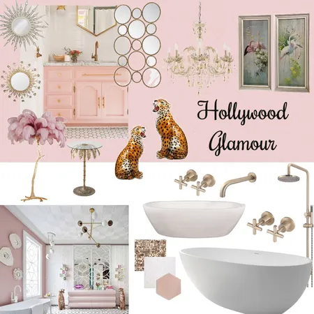 Pink bathroom number 5 Interior Design Mood Board by EstherMay on Style Sourcebook