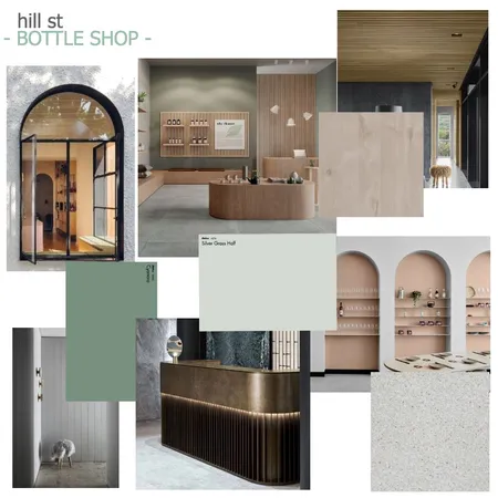 Hill St Bottle shop Interior Design Mood Board by Claire Foot on Style Sourcebook