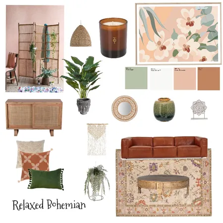 Boho blush Interior Design Mood Board by Donnacrilly on Style Sourcebook