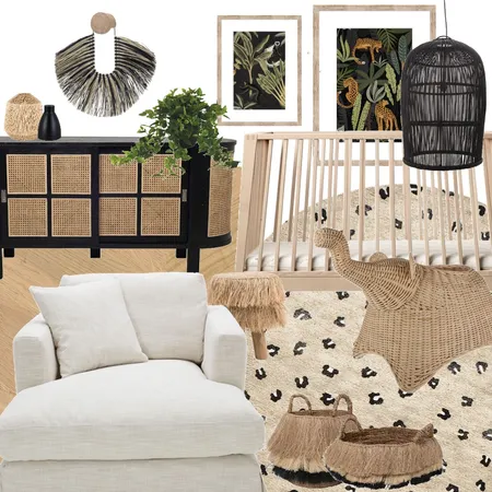 Jungle Nursery Interior Design Mood Board by smub_studio on Style Sourcebook