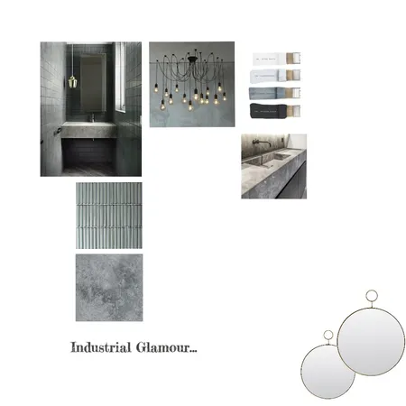 Moody Bathroom Interior Design Mood Board by Aleks interiors on Style Sourcebook
