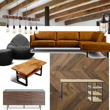 Loft Attic Interior Design Mood Board by Holi Home on Style Sourcebook