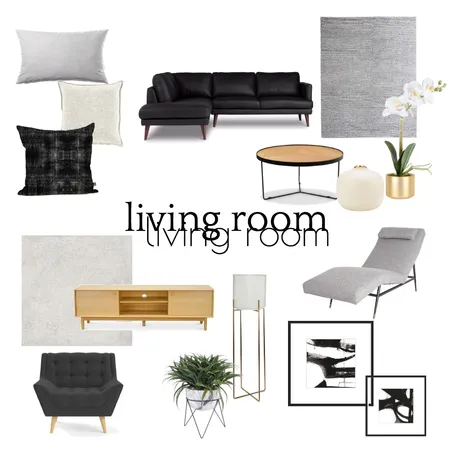 Living Room Interior Design Mood Board by Casa De Belle on Style Sourcebook