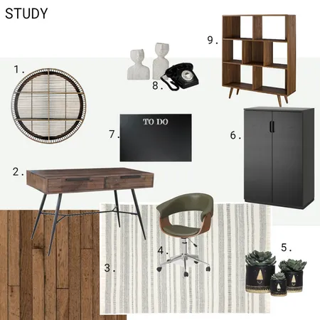 Study Interior Design Mood Board by dombent89 on Style Sourcebook