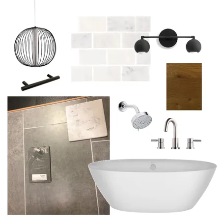 Megan Bathroom 1 Interior Design Mood Board by Annacoryn on Style Sourcebook