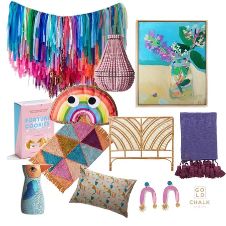 Colour lover Interior Design Mood Board by Kylie Tyrrell on Style Sourcebook