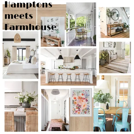 Hamptons meets Farmhouse Interior Design Mood Board by christina_helene designs on Style Sourcebook