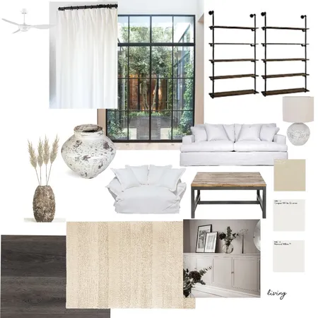 Living Interior Design Mood Board by OneTen on Style Sourcebook