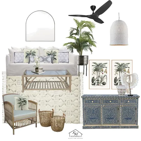 Palm tropics Interior Design Mood Board by KH Designed on Style Sourcebook