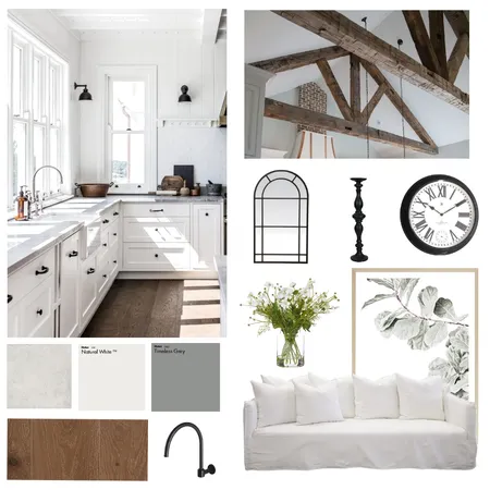Modern Farmhouse Interior Design Mood Board by chloejane on Style Sourcebook