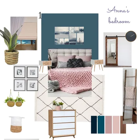 Anna's bedroom Interior Design Mood Board by Natalie on Style Sourcebook