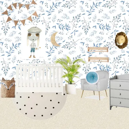 Will's Nursery Interior Design Mood Board by Style and Leaf Co on Style Sourcebook