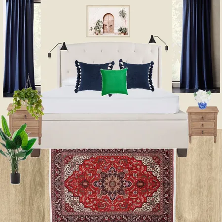 Bedroom 3 Interior Design Mood Board by Jaleh on Style Sourcebook