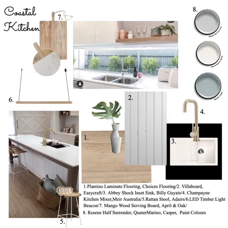 Kitchen Interior Design Mood Board by Tone Design on Style Sourcebook