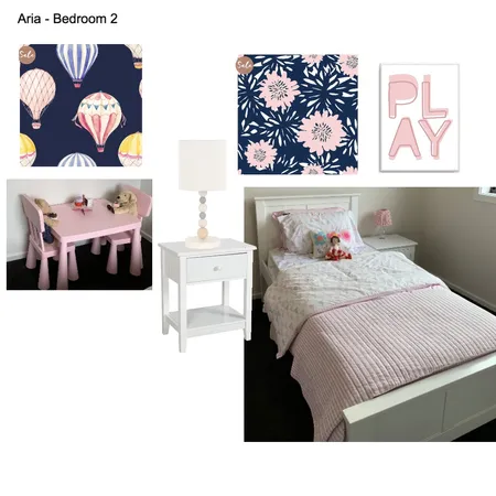 Aria Childrens Room Interior Design Mood Board by smuk.propertystyling on Style Sourcebook