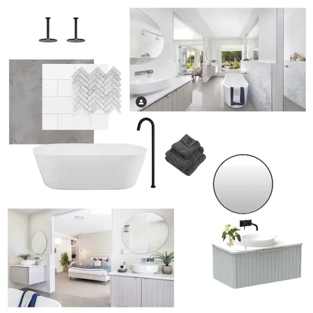 Ensuite Interior Design Mood Board by 16 Manor on Style Sourcebook