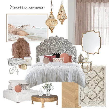 Moroccan romance Interior Design Mood Board by Renee Interiors on Style Sourcebook